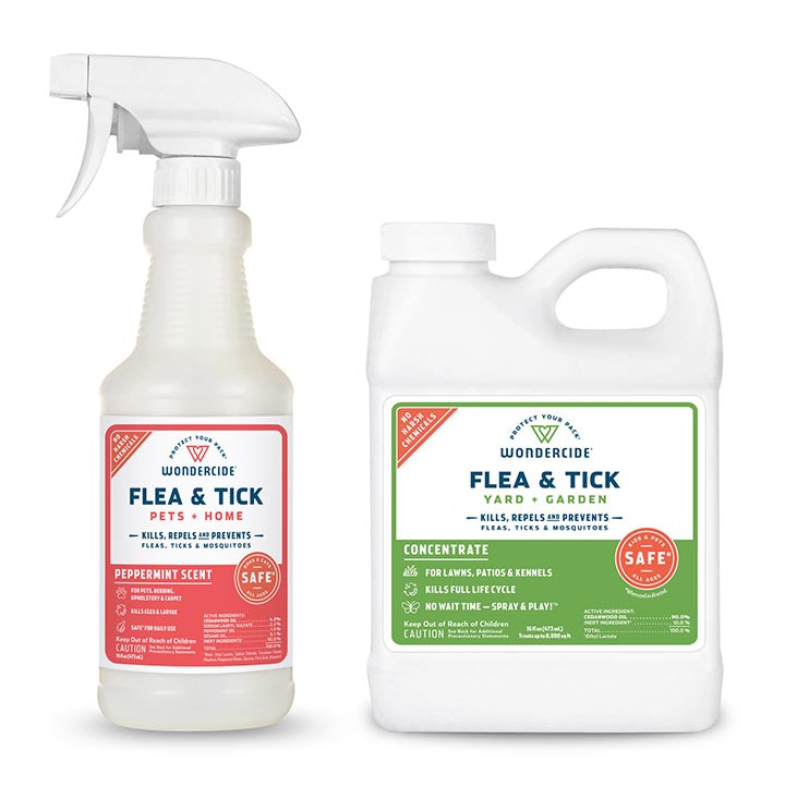 Spot Drops Replacement Kit | Flea & Tick Spray with Natural Essential Oils