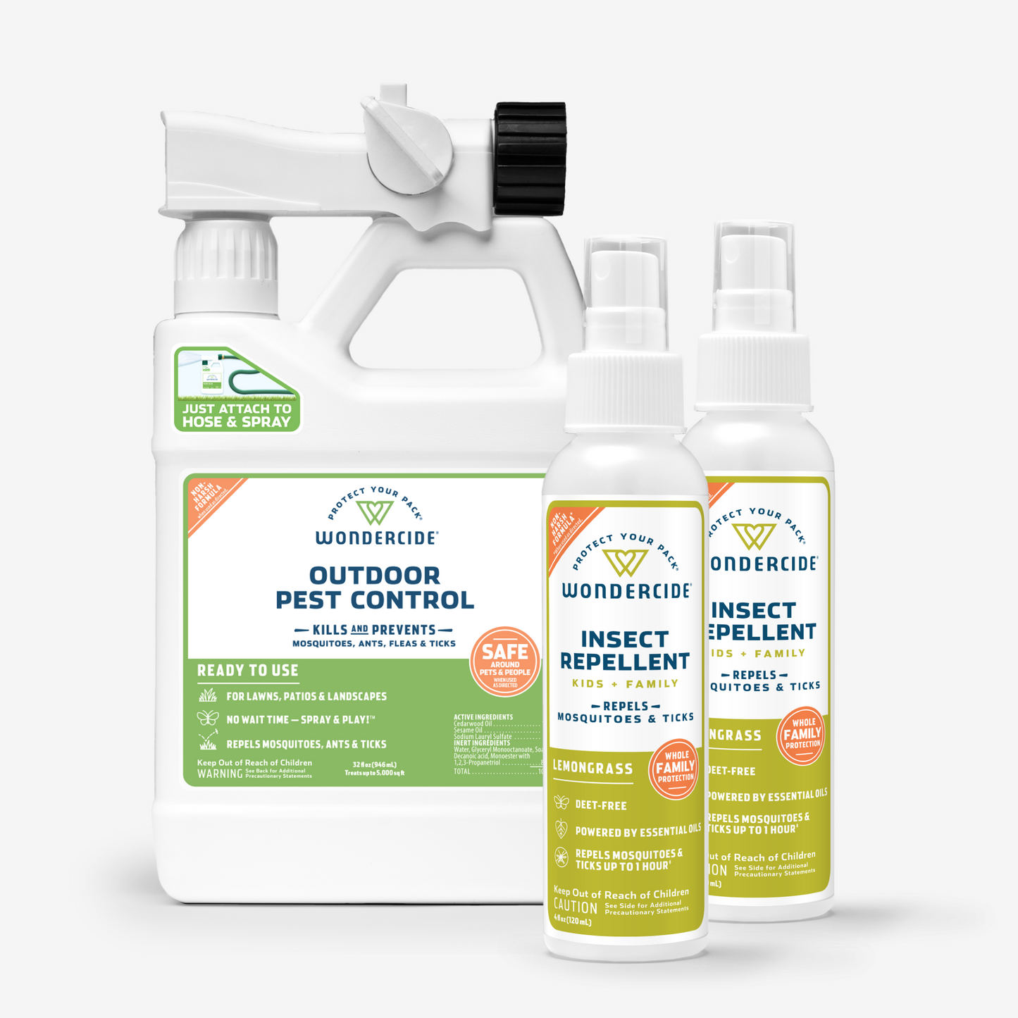 Complete Control Mosquito Kit with Natural Essential Oils