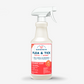 Peppermint Flea & Tick Spray for Pets + Home with Natural Essential Oils