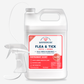 128 oz. Peppermint Flea & Tick Spray for Pets + Home with Natural Essential Oils