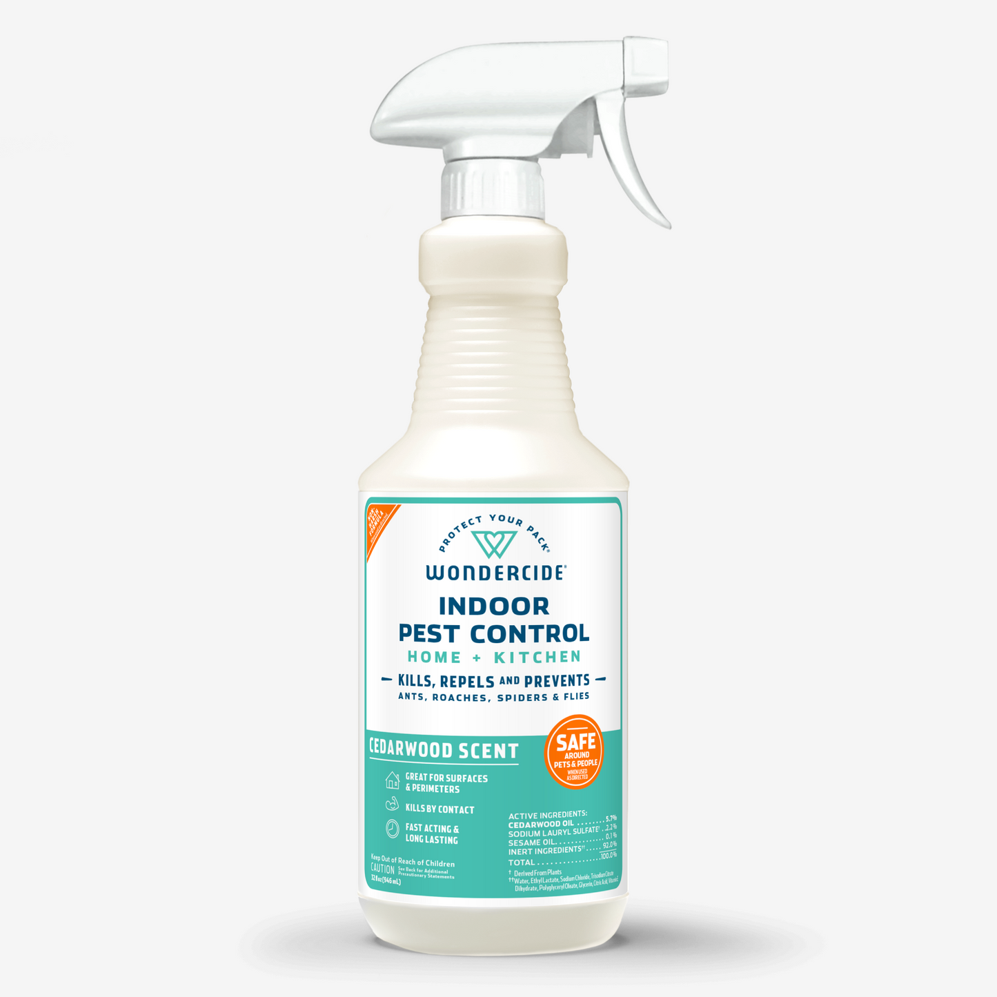 Cedarwood Indoor Pest Control for Home + Kitchen with Natural Essential Oils