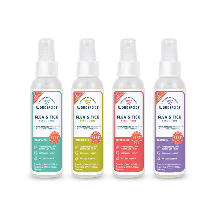 Flea & Tick Spray for Pets + Home - 4oz