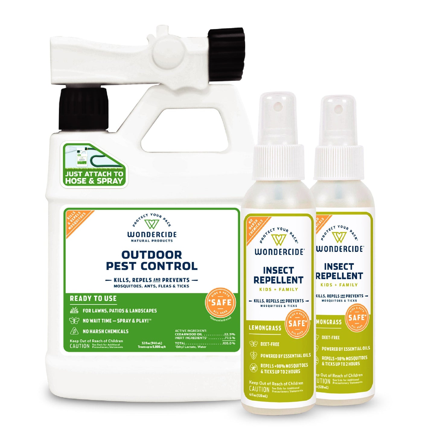 Complete Control Mosquito Kit with Natural Essential Oils