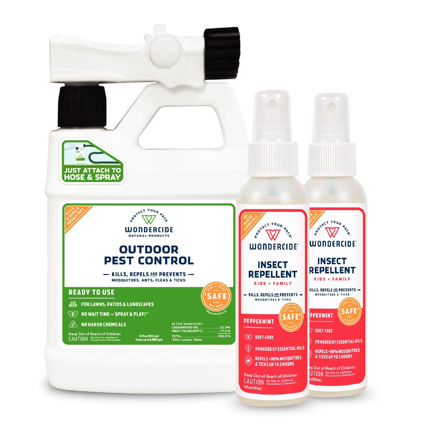 Complete Control Mosquito Kit with Natural Essential Oils