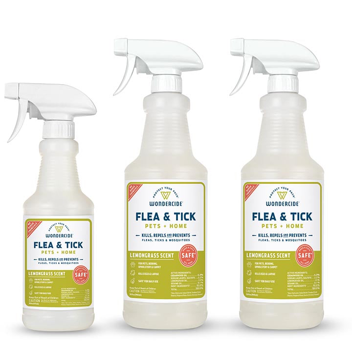 Lemongrass Apartment Treatment Kit Flea & Tick Spray