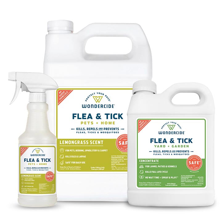 Lemongrass Home Treatment Kit Flea & Tick Spray
