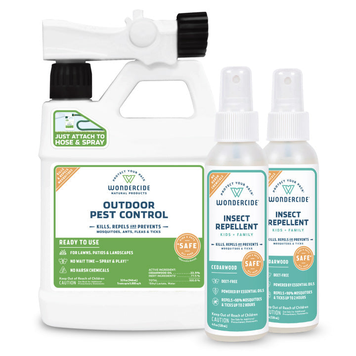 Complete Control Mosquito Kit with Natural Essential Oils