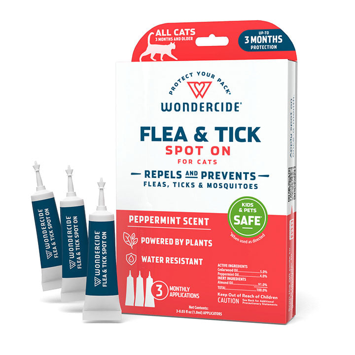 Flea & Tick Spot On for Cats Front