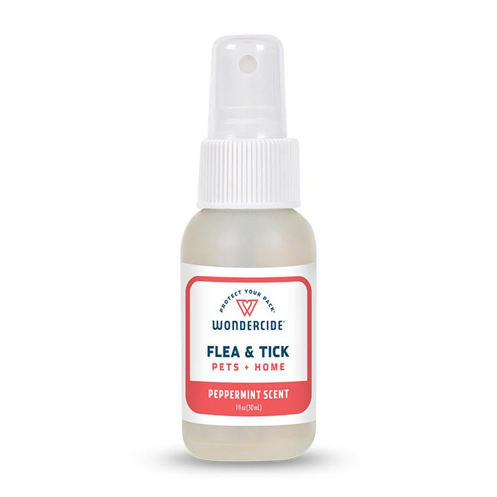 Peppermint Flea & Tick Spray for Pets + Home - 1oz