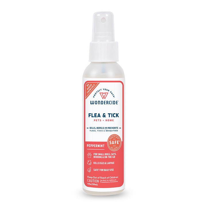 Peppermint Flea & Tick Spray for Pets + Home - 4oz