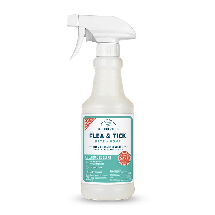 Cedarwood Flea & Tick Spray for Pets + Home - 16oz