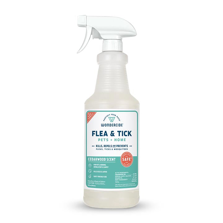 Cedarwood Flea & Tick Spray for Pets + Home - 32oz