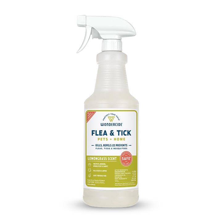 Lemongrass Flea & Tick Spray for Pets + Home - 16oz