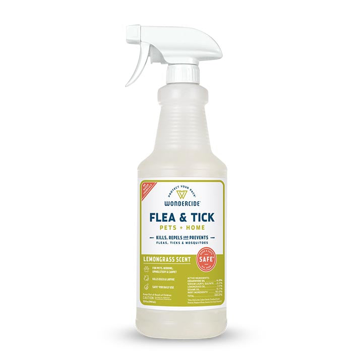 Lemongrass Flea & Tick for Pets + Home - 32oz