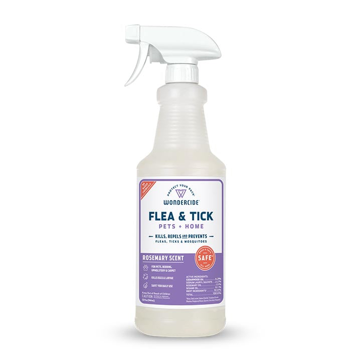 Rosemary Flea & Tick Spray for Pets + Home - 16oz