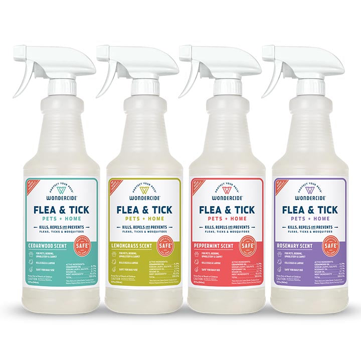 Flea & Tick Spray for Pets + Home