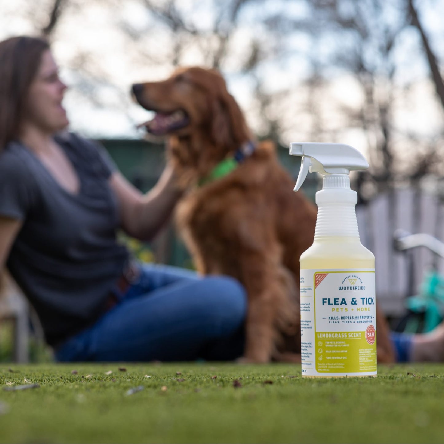 Lemongrass Flea & Tick Spray for Pets + Home - Gallery