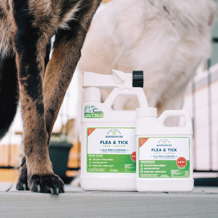 Flea & Tick Yard Spray Refill Starter Kit with Natural Essential Oils