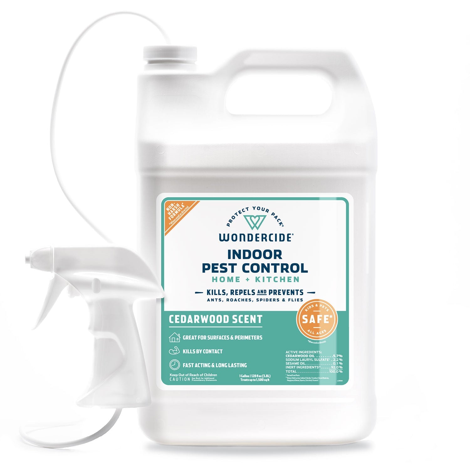 Cedarwood Indoor Pest Control for Home + Kitchen - 128oz
