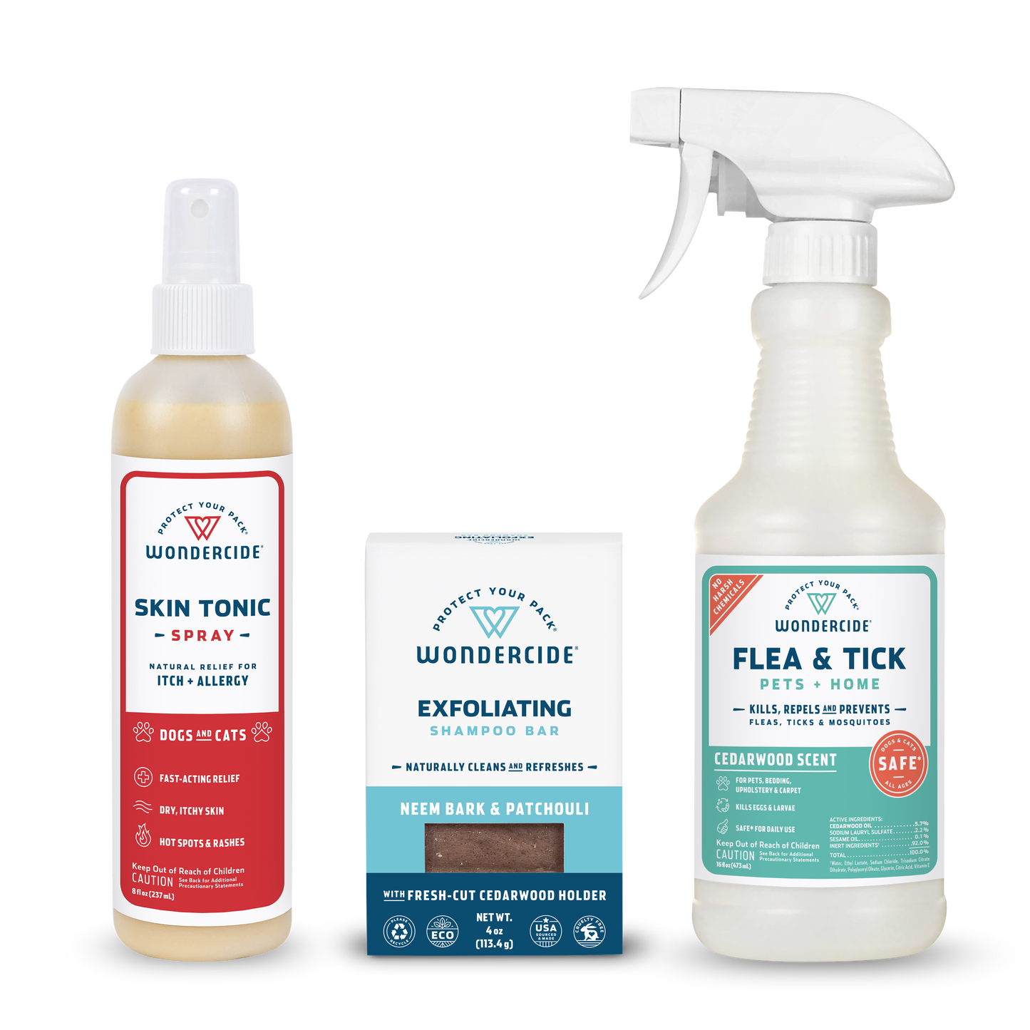 Skin Care Bundle for Dogs with Natural Essential Oils