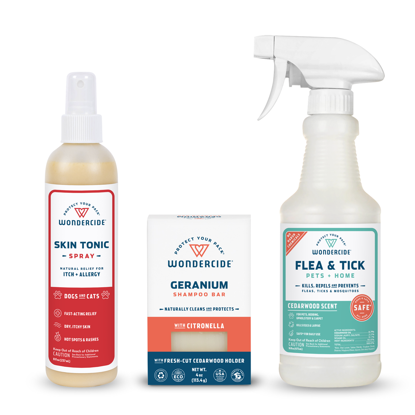 Skin Care Bundle for Dogs with Natural Essential Oils