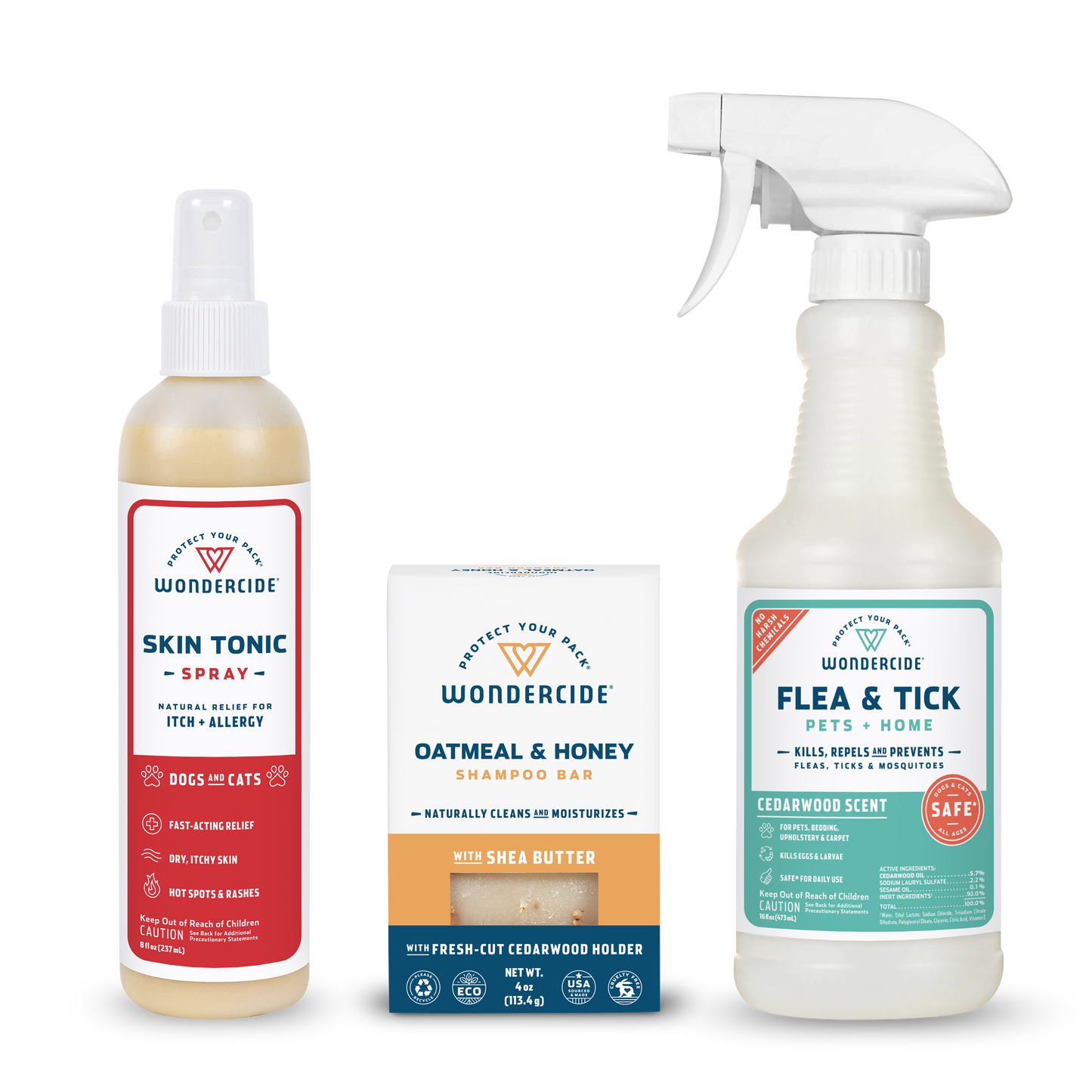 Skin Care Bundle for Dogs with Natural Essential Oils