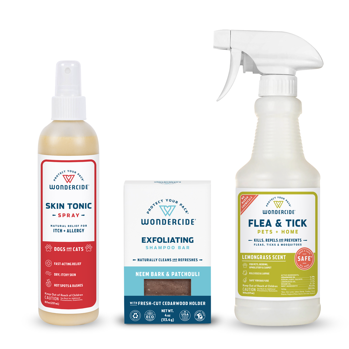 Skin Care Bundle for Dogs with Natural Essential Oils