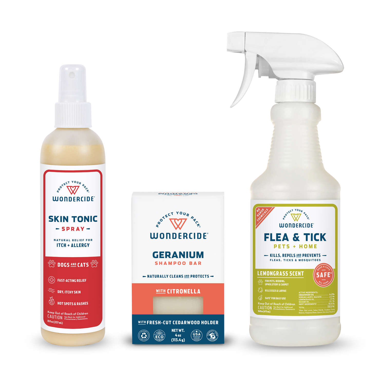 Skin Care Bundle for Dogs with Natural Essential Oils