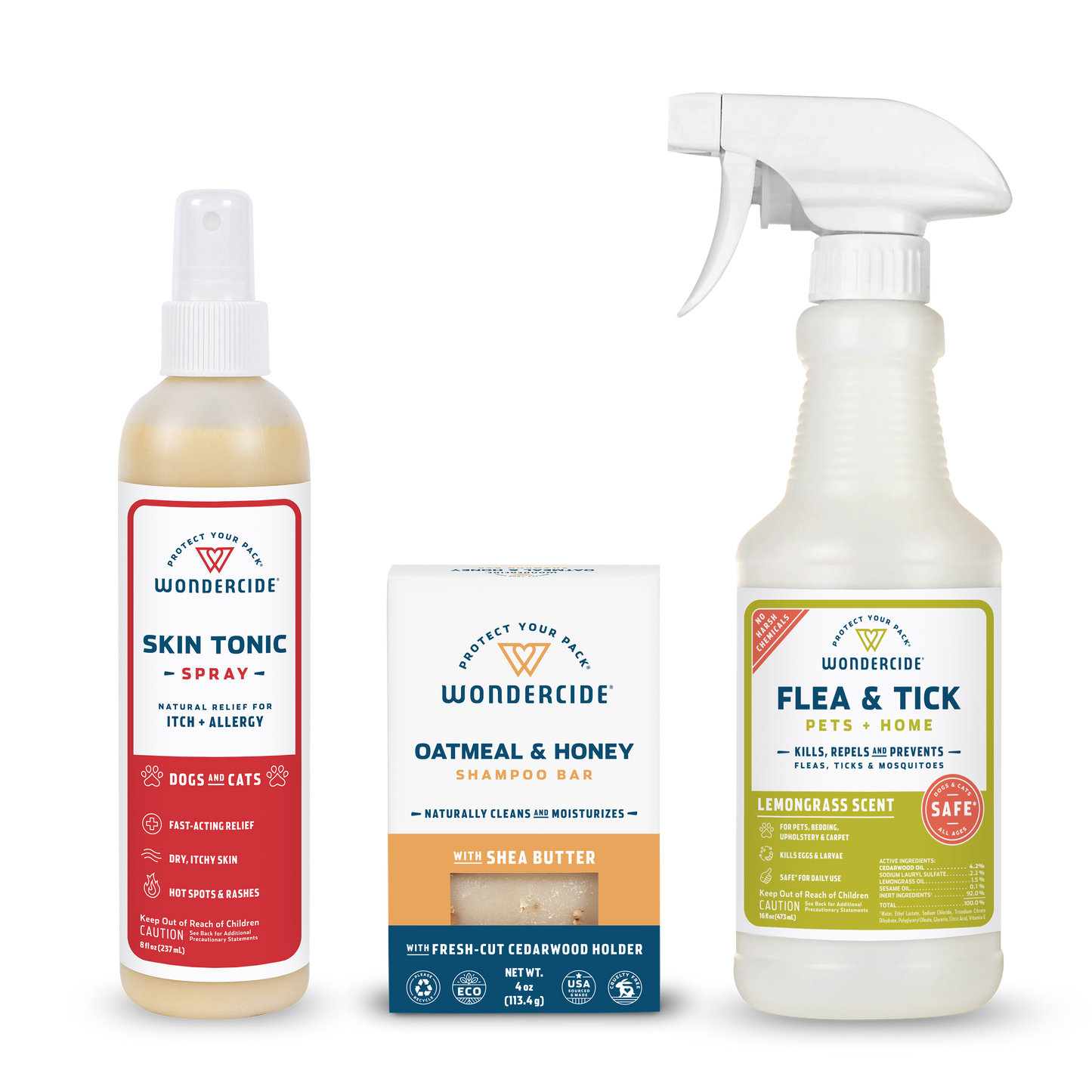 Skin Care Bundle for Dogs with Natural Essential Oils