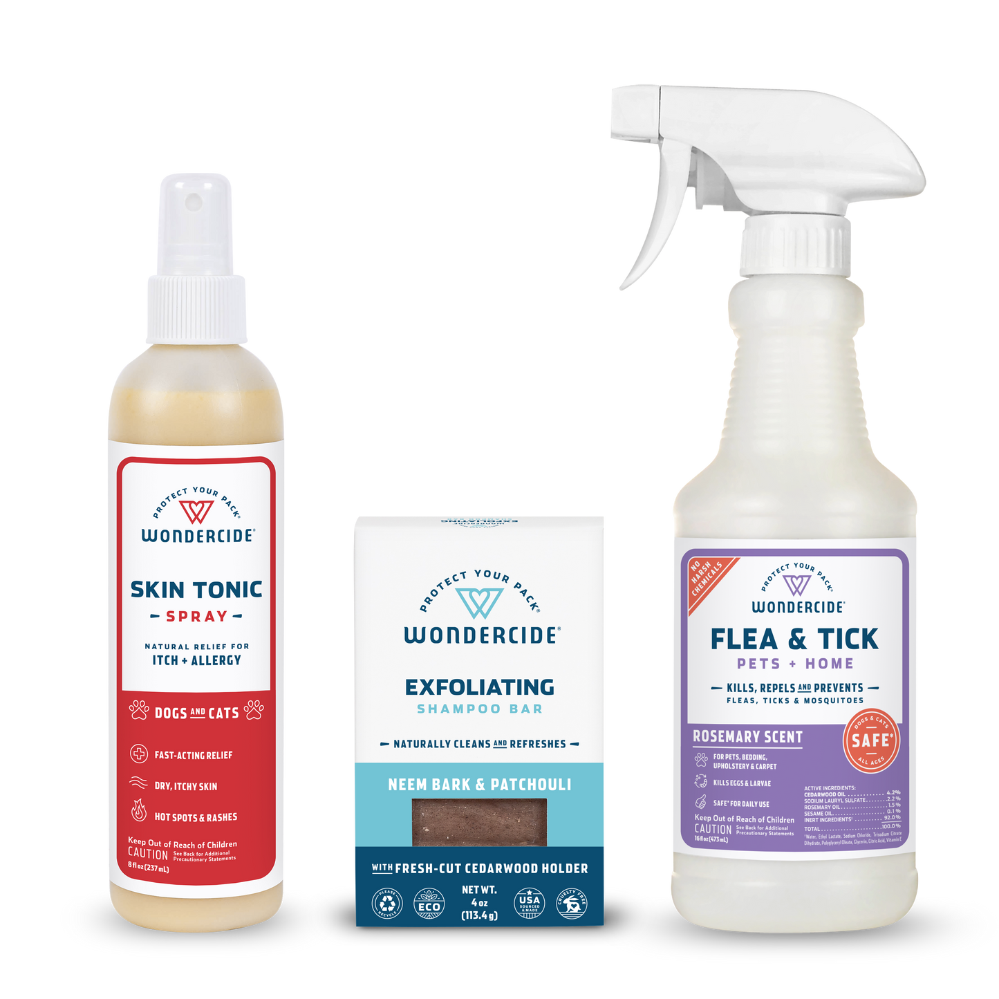 Skin Care Bundle for Dogs with Natural Essential Oils