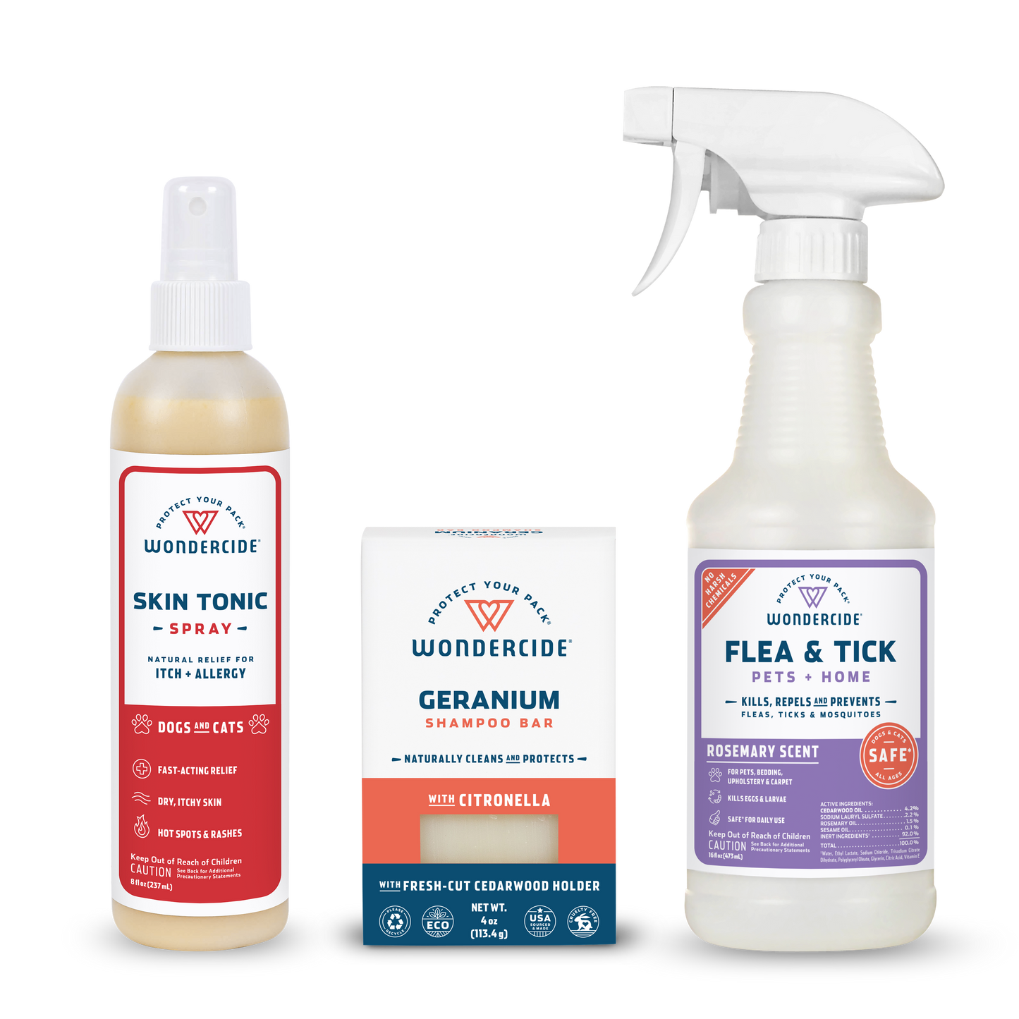 Skin Care Bundle for Dogs with Natural Essential Oils
