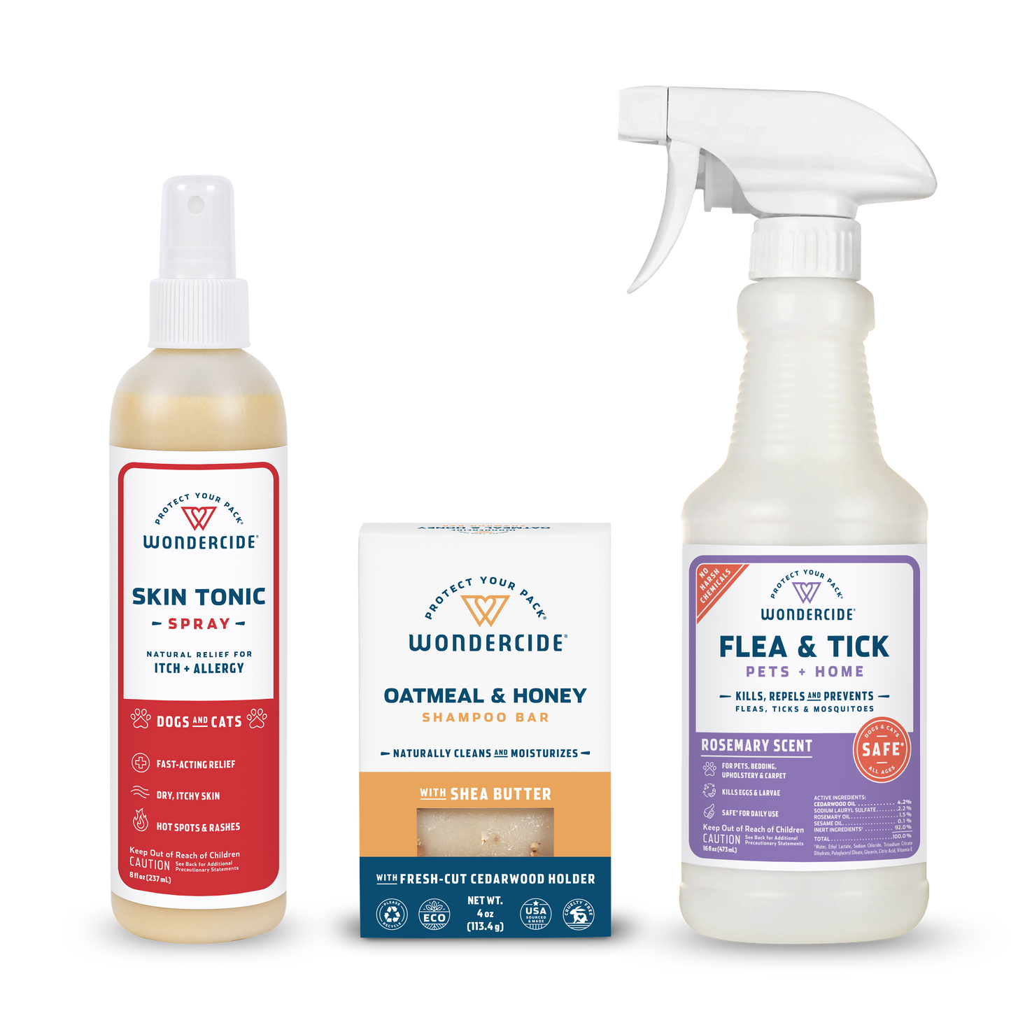Skin Care Bundle for Dogs with Natural Essential Oils