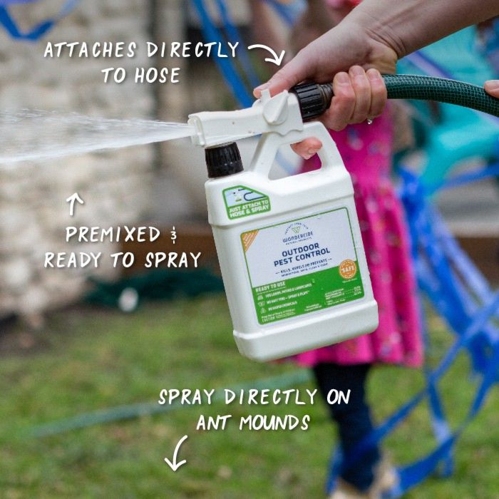 Ready-to-Use Outdoor Mosquito Spray- In Use