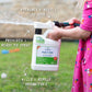 Ready-to-Use Flea & Tick Spray for Yard + Garden - In Use
